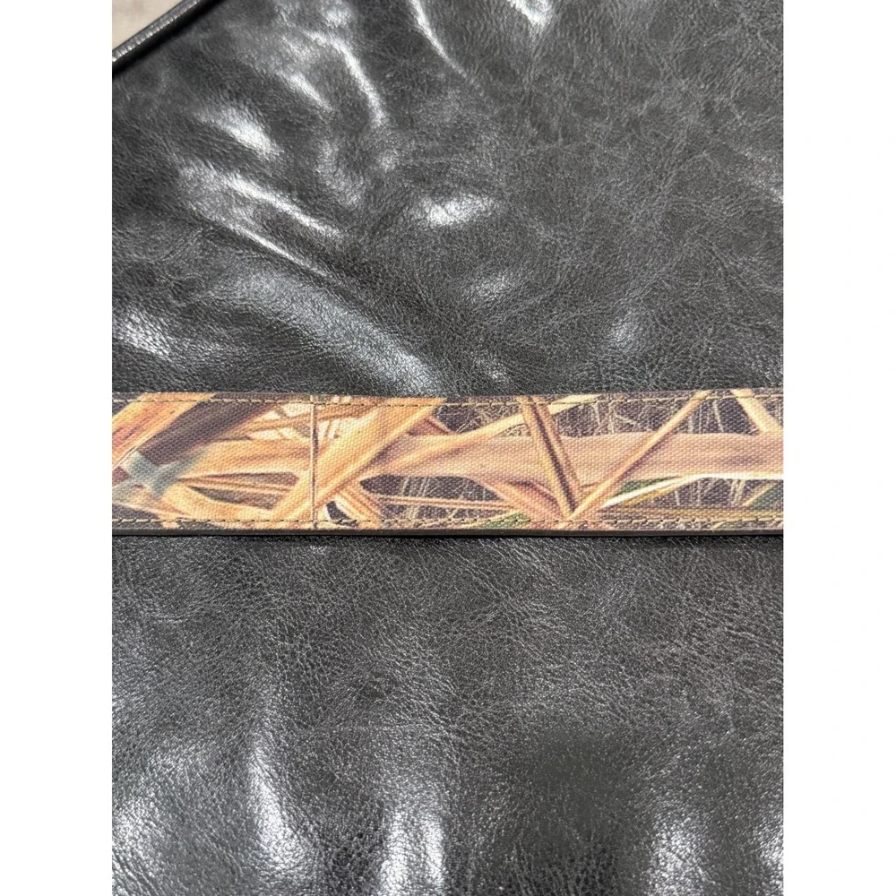 Mossy Oak Mens Reversible Camo Brown‎ Belt Gunmetal Buckle Size 30-32 85123W/981